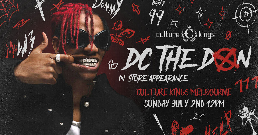 Culture Kings Melbourne Welcomes DC The Don!