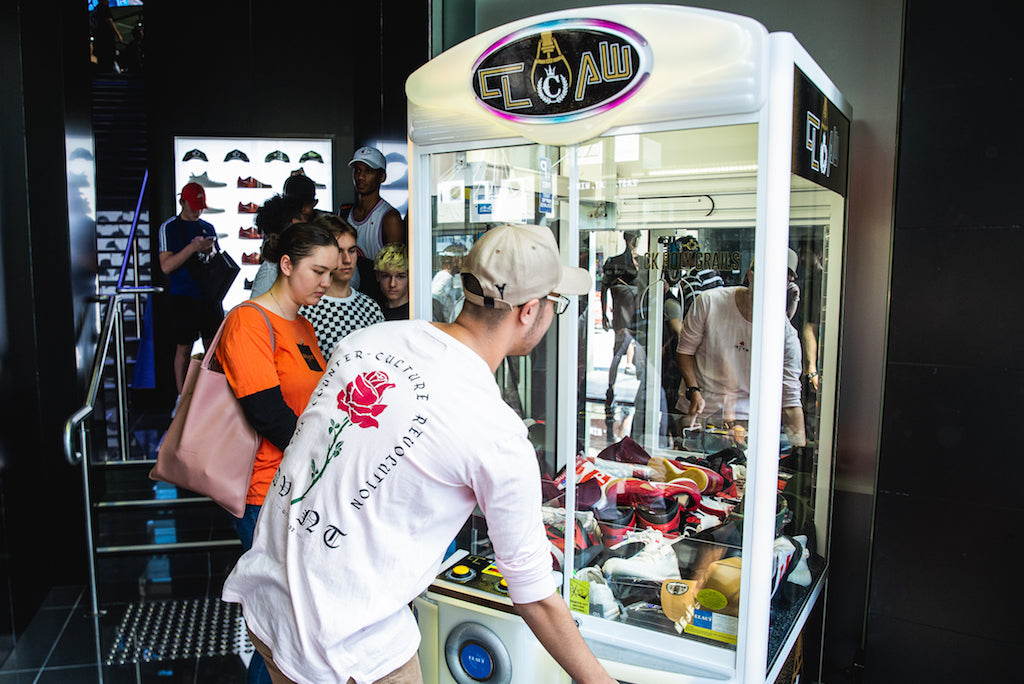 WELCOME THE CK CLAW MACHINE TO MELBOURNE & CHADSTONE