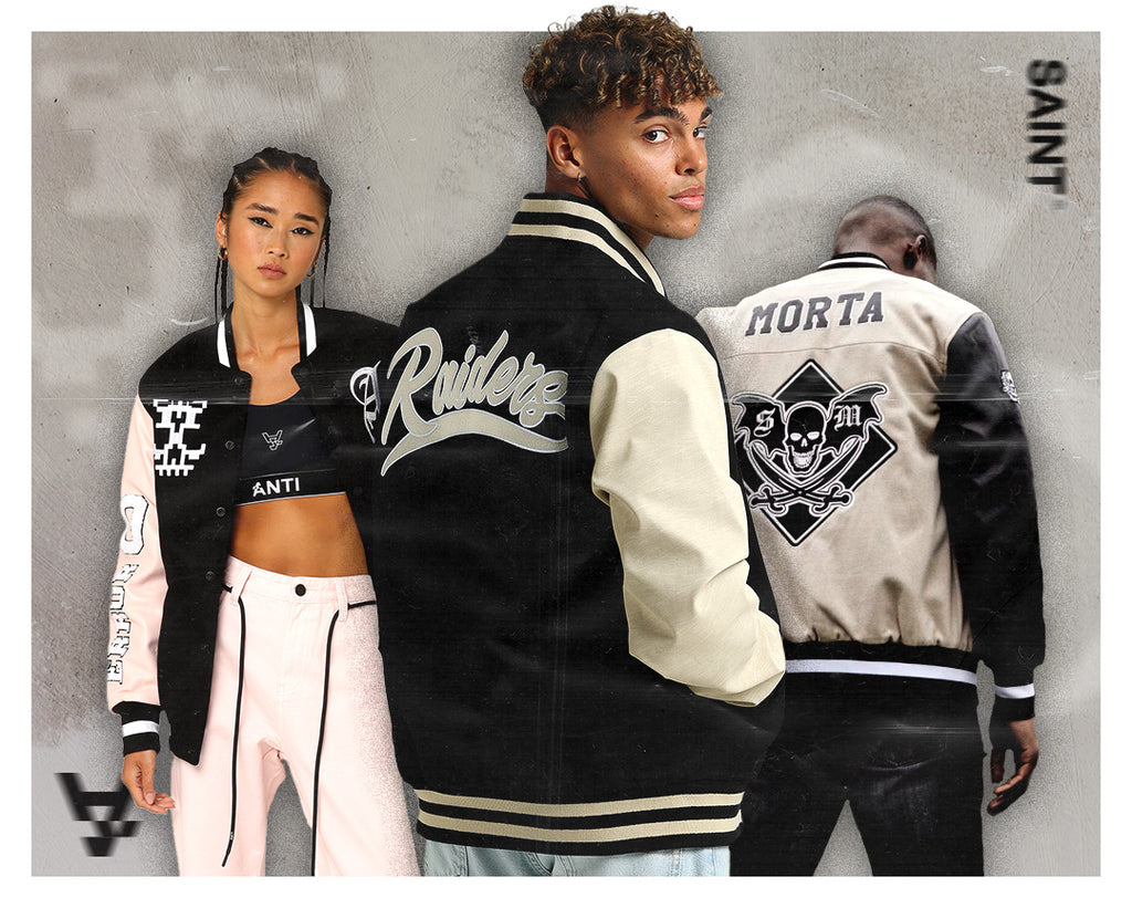 Las Vegas Raiders Oversized Leather Varsity Jacket