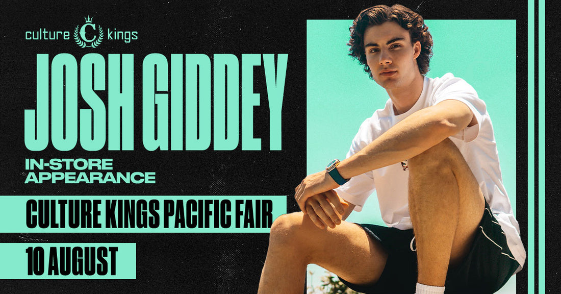 🏀 Josh Giddey at Culture Kings Pacific Fair! 🎉