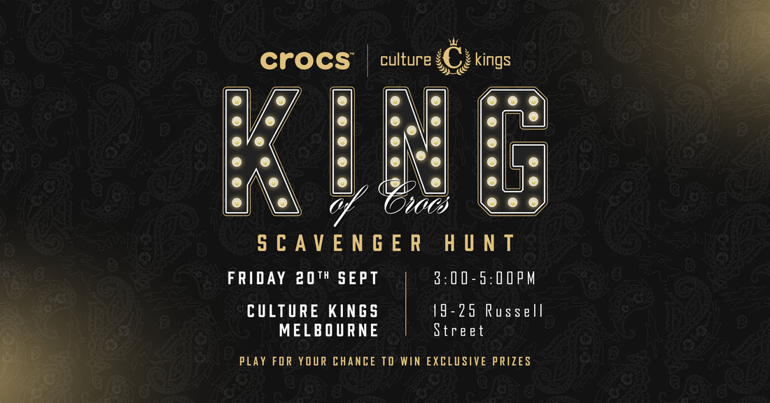 NEW Culture Kings x Crocs Collab Takes Over Melbourne CBD