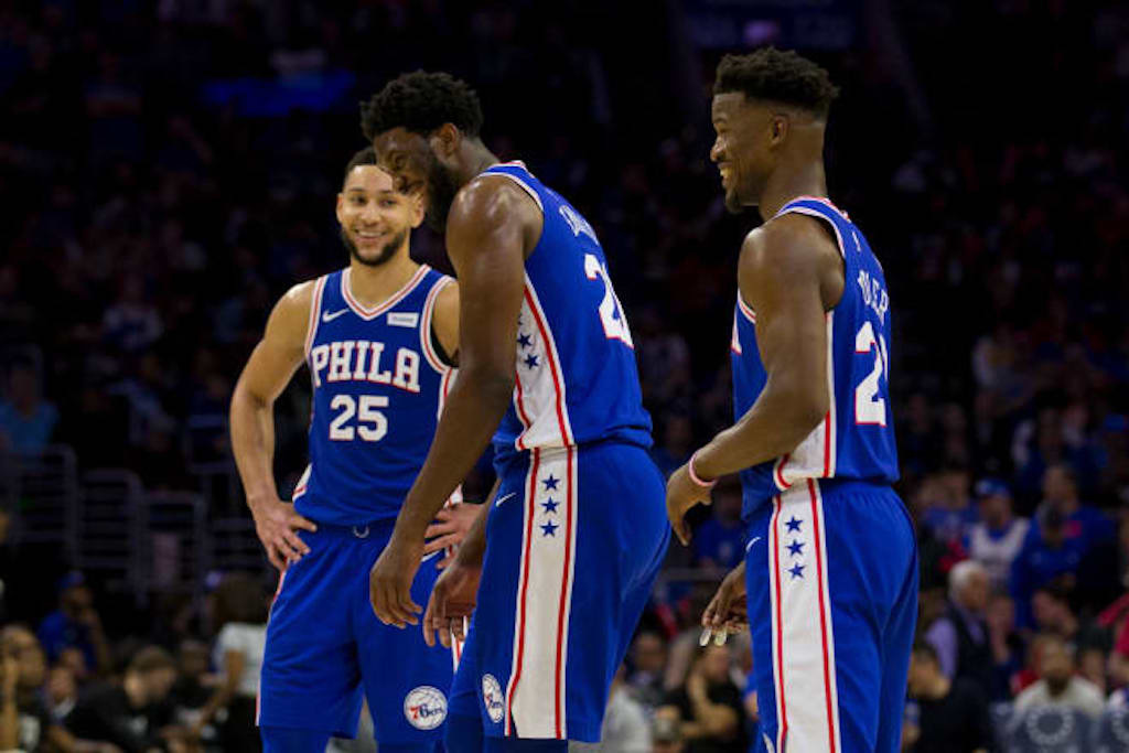 Embiid and Simmons Laugh At Elbowing Jarrett Allen, Nets Not Happy