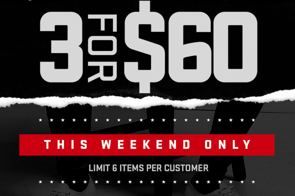 Celebrate Arnold Weekend With 3 For $60 Muscle Tees 😱
