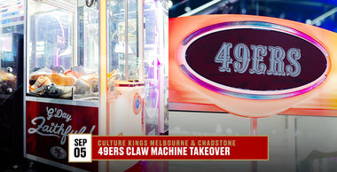 49ers Claw Machine Takeover