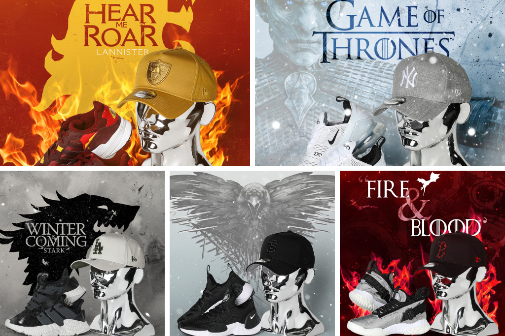 Rep Your House With Our Game Of Thrones Headwear & Sneakers