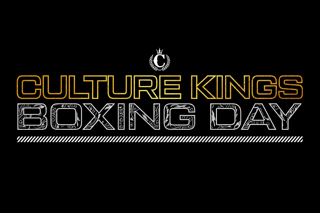 Get On Culture Kings Boxing Day Deals!