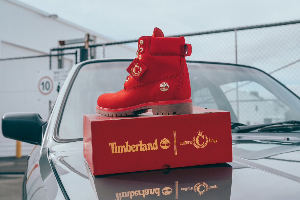 Culture Kings X Timberland Red & Gold
