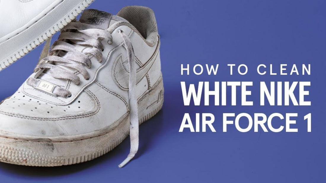 how to clean white nike air force 1