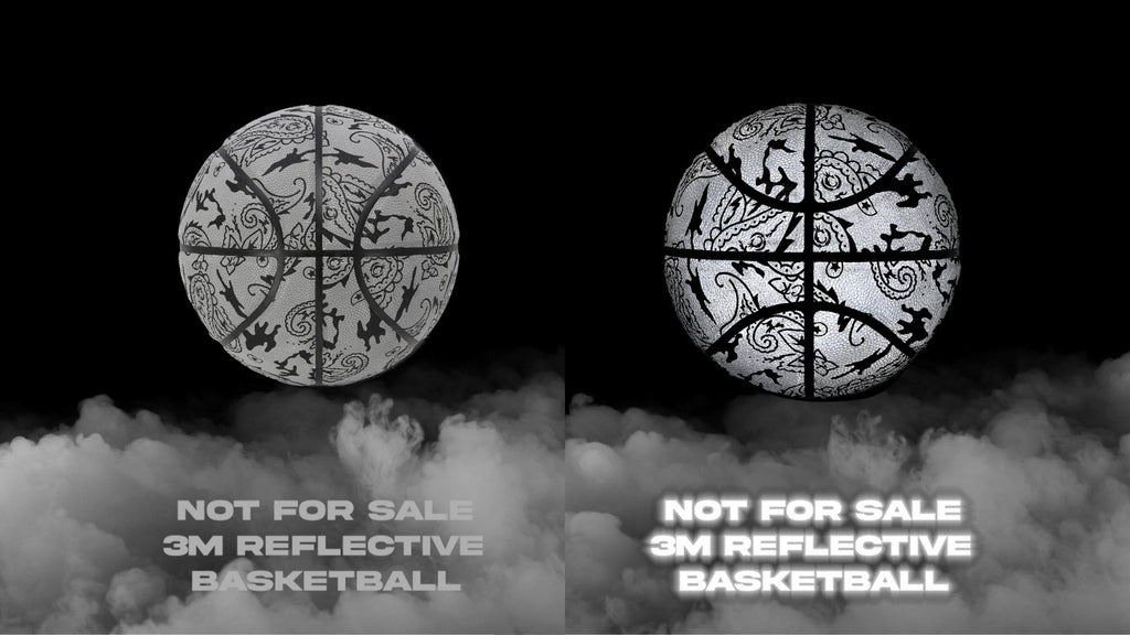 NOT FOR SALE REFLECTIVE BASKETBALL