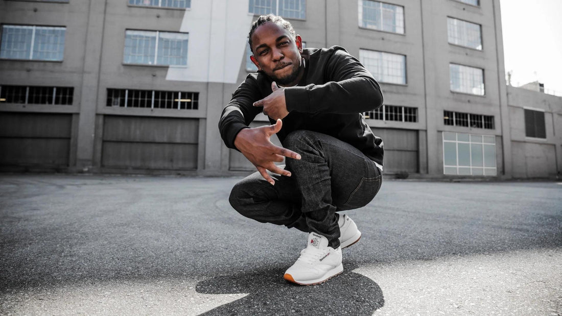 Kendrick Lamar wearing Reebok