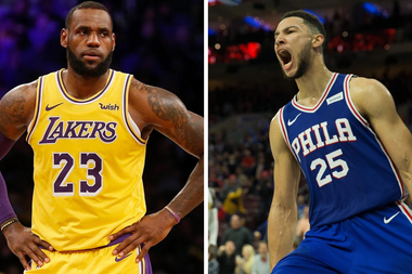 LeBron James Ben Simmons