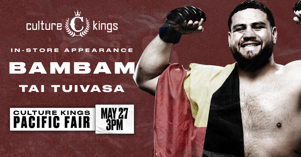 BAM BAM IS COMING TO CULTURE KINGS!