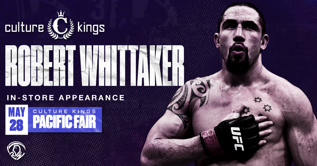 Are you ready Pacific Fair? Robert Whittaker is coming!