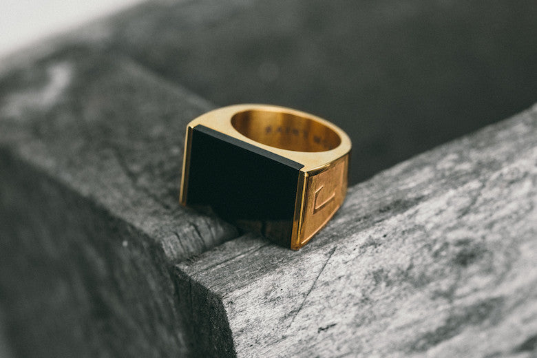 Saint Morta Add Onyx Ring To Jewellery Collection