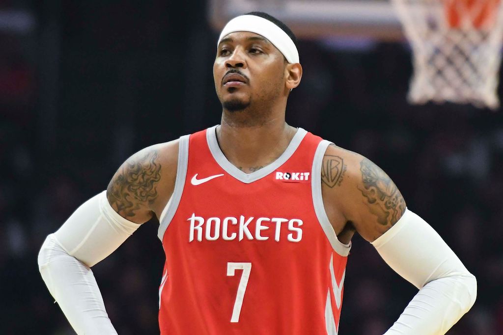BREAKING: Carmelo Anthony Leaves Houston Rockets After 10 Games