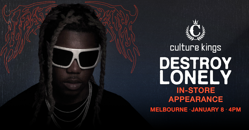Destroy Lonely's Exclusive In-Store Appearance at Culture Kings Melbourne!