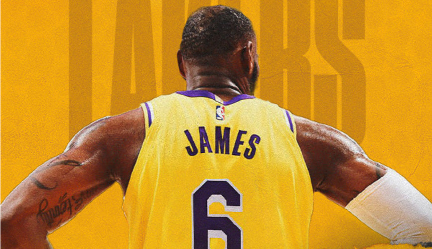 Lakers' LeBron James changing jersey number from No. 6 to No. 23