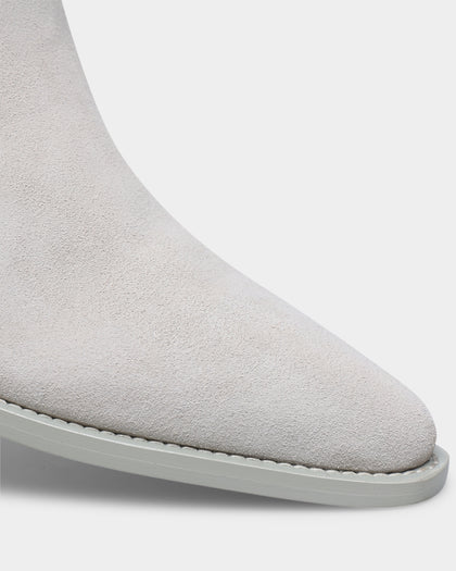 Saint Morta Nomad Pointy Toe Chelsea Boot Light Grey