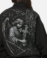 Saint Morta Crossbearer Bomber Jacket Black