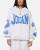 Jordan Brooklyn Collegiate Pullover Hoodie Birch Heather Grey