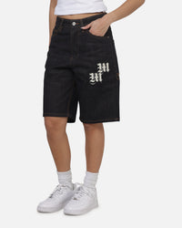 Carre x Disney M&F Denim Jorts Raw Indigo