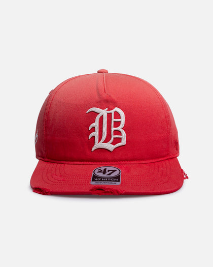 47 Brand X Represent Brooklyn Dodgers MLB 47 Hitch Snapback Washed Red