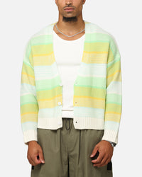 XXIII Striped Cardigan Green/Blue/Yellow