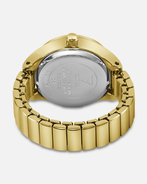 Guess Mainline Women's Esme Crystal Ring Watch Gold/Teal