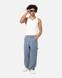 XXIII Striped Work Pant Navy Stripe