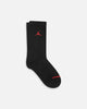 Jordan Kids' Jumpman Crew Socks 3 Pack Gym Red