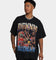 Rodman Brand Cartoon Vintage T-Shirt Washed Black