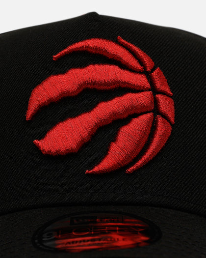 New Era Toronto Raptors 'Longevity' 9FORTY A-Frame Snapback Black/Red