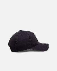 New Era New York Yankees 'Snow Washed Fray' 9FORTY A-Frame Unstructured Snapback Washed Navy