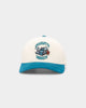 Mitchell & Ness Charlotte Hornets Pro Crown Snapback Off White/Teal