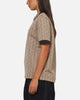 Lacoste Monogram Classic Fit Polo T-Shirt Crossiant/Cookie