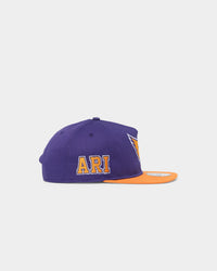 New Era Arizona Cardinals "Purple Valley" Old Golfer Snapback Purple/Orange