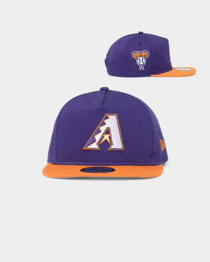 New Era Arizona Diamondbacks "Purple Valley" Old Golfer Snapback Purple/Orange