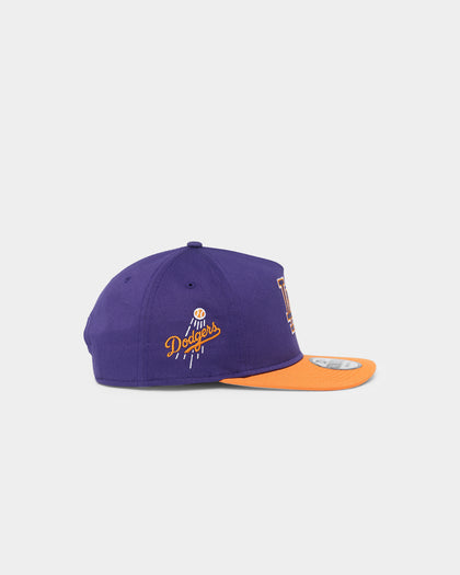 New Era Los Angeles Dodgers "Purple Valley" Old Golfer Snapback Purple/Orange