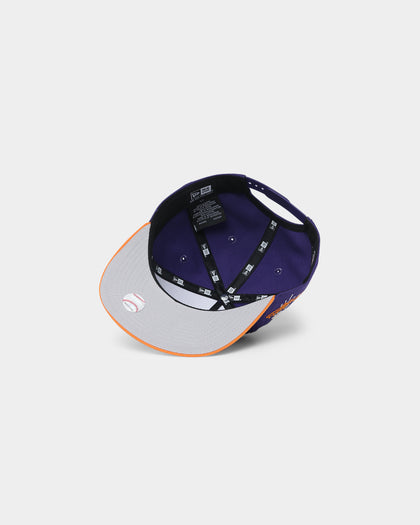 New Era Los Angeles Dodgers "Purple Valley" Old Golfer Snapback Purple/Orange