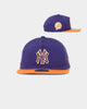 New Era New York Yankees "Purple Valley" Old Golfer Snapback Purple/Orange