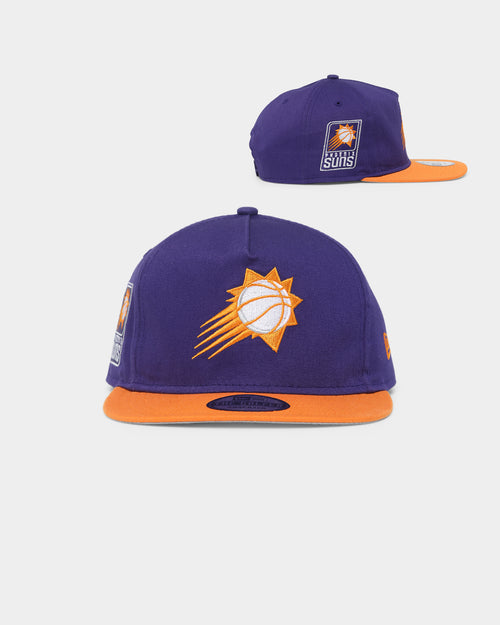 New Era Phoenix Suns "Purple Valley" Old Golfer Snapback Purple/Orange