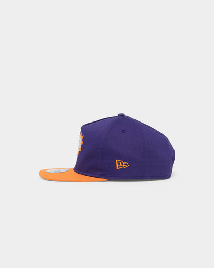 New Era Phoenix Suns "Purple Valley" Old Golfer Snapback Purple/Orange