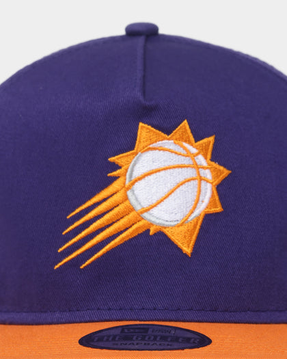 New Era Phoenix Suns "Purple Valley" Old Golfer Snapback Purple/Orange