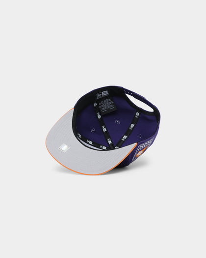New Era Phoenix Suns "Purple Valley" Old Golfer Snapback Purple/Orange