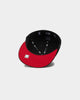 New Era Chicago Bulls "Scarlet Bottom" 59FIFTY Fitted Black/Scarlet