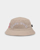 Carre Peace Bucket Hat Stone