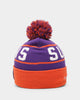 Mitchell & Ness Phoenix Suns Pom Beanie Purple