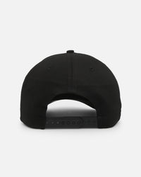 New Era Chicago Bulls 'Metal Badge' 9FORTY K-Frame Snapback Black/Gold Metallic