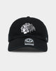 47 Brand Chicago Blackhawks 47 Clean Up Strapback Black/White