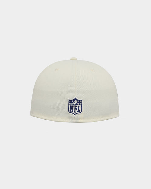 New Era Denver Broncos 'Throwback Superbowl Champs' 59FIFTY Fitted Chrome White